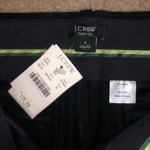 J Crew Super 110s City Fit Blank Pants